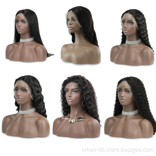 2021 New Arrival 13x6 13x4 T Part Lace Frontal Human Hair Wigs,Brazilian Virgin Remy Transparent T Lace Frontal Wig